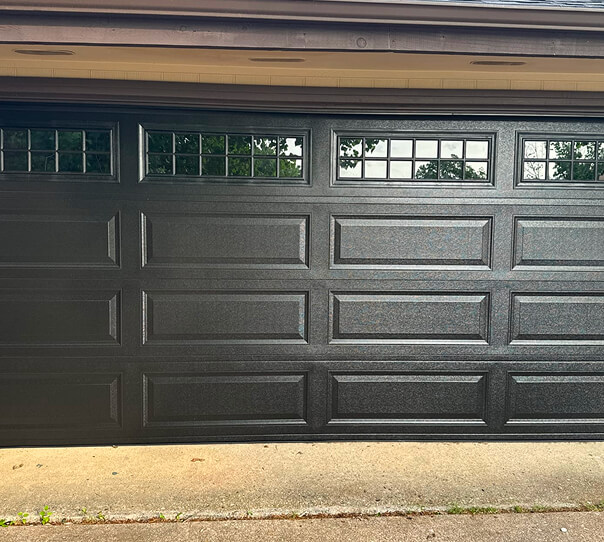 a new garage door